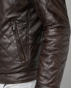 Custom Design Sheep Leather <b>Jacket</b> for Men's Fashionable Style Wholesale Professional High Quality Leather <b>Jacket</b> for Men's - Product Image 3