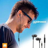 MAIZ EJ-292 Wired Hands-Free Headphones with Dynamic Driver and Plastic Construction 3.5mm Jack for In-Ear PC-Assorted Colors