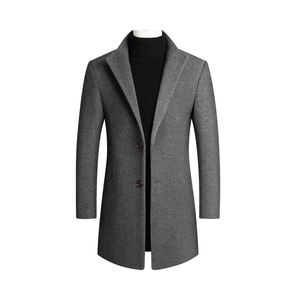 Abrigo Largo Informal para Hombre, Estilo Urbano, Chaqueta de Invierno, Precio de Fábrica - Product Image 5