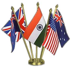 ธงตั้งโต๊ะ3แบบปรับแต่งได้พร้อมฐานทองเหลืองบริสุทธิ์และเสาทองเหลืองแท้ธงผ้าฝ้ายขนาด6x9นิ้วทนทานและซักได้ในอุดมคติ - Product Image 1