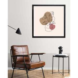 Marco de Madera Negro de Estilo Clásico de 90x90cm para Pósteres, Marco de Fotos Abatible A3 de Alta Demanda para Uso Doméstico, para Tamaños A4 y 12x16 - Product Image 2