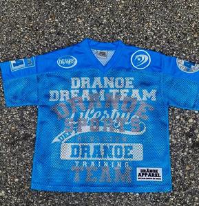 เสื้อเบสบอลตาข่ายแขนค้างคาวชุด100% ครอปโพลีเอสเตอร์เลือกลายหน้าจอได้ตามต้องการ - Product Image 1