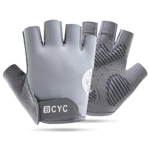 Gants de musculation personnalisés à demi-doigts, gants de fitness, entraînement en salle de sport, entraînement en plein air, enveloppe de poignet réglable, antidérapants, gants de vélo OEM - Product Image 1