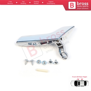 Poignée de porte intérieure BDP972 chromée brillante côté droit 2047202763 pour W204 - Product Image 2