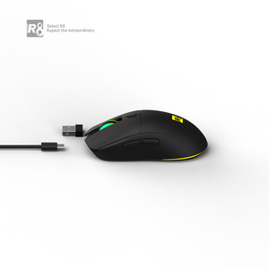 Souris de jeu Super légère populaire 6D double Mode LED Glow 3600 DPI boîtier ergonomique souris de jeu PC - Product Image 3