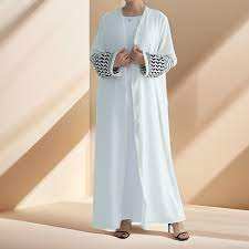 Best Wholesale Prices Beautiful and Trending Abaya Palestinian Keffiyeh Abaya Designs New <b>Arabic</b> Ethnic Abayas USA - Product Image 2