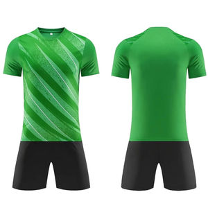 2025 Top Design Mankind maillot d'entraînement de Football personnalisé de haute qualité à manches courtes et Shorts uniforme Polyester tissu - Product Image 6