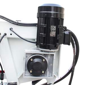 Sierra de cinta metálica industrial My Store de 21.6x14 pulgadas, de gran escala, 220V trifásica, con alimentación hidráulica de 60 grados para corte y conformado de engranajes - Product Image 1