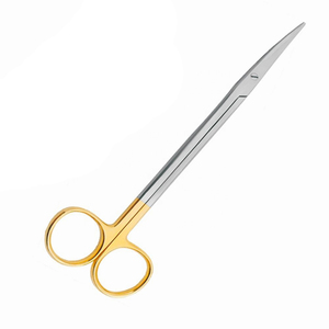 High Quality 12cm Adson Brown <b>Gum</b> Scissor 1x2 Teeth German Stainless Steel Manual Surgery Adson Scissor - Product Image 1