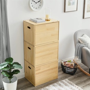 Caja de almacenamiento de bambú multiusos, caja de pañuelos de bambú hecha a mano, decoración natural ecológica para el hogar y la Mesa, venta al por mayor de Vietnam - Product Image 5