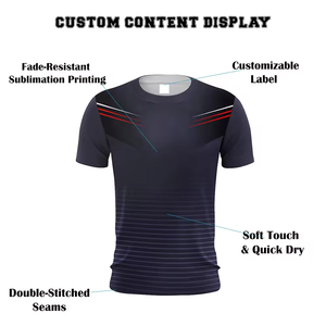 Camisetas Sublimadas de la Mejor Calidad Hechas a Medida al por Mayor, Camisetas Sublimadas Estampadas de Corte Holgado para Hombre - Product Image 5