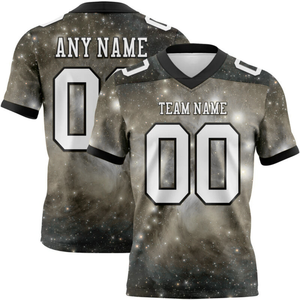 ชุดกีฬาโพลีเอสเตอร์พิมพ์ซับลิเมชันชุดทีมฟุตบอลอเมริกันสำหรับผู้ชายผู้หญิงสโมสรเยาวชน - Product Image 5