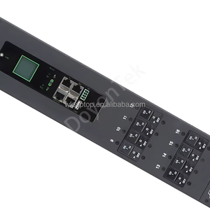 PDU pour rack industriel avec plusieurs prises CA, câble d'entrée long et fiche robuste pour armoires de serveurs - Product Image 3