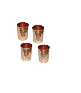 Premium Quality Artisan Copper Glass for <b>Daily</b> Hydration or Cold Drinks and Cocktails Available at Export Price - Product Image 4