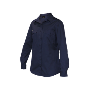 Camisa DE TRABAJO FR de soldadura ignífuga de 100% algodón personalizada, ropa de trabajo de seguridad resistente al fuego para uso industrial - Product Image 5