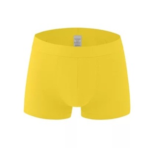 Calzoncillos bóxer de punto de LICRA y algodón de tiro alto para hombre personalizados OEM al por mayor ropa interior de hombre con estampado de Bangladesh - Product Image 1