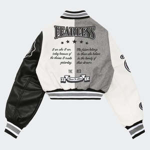 Veste de baseball personnalisée Varsity Letterman pour hommes veste d'université en laine avec broderie personnalisée et patchs en chenille - Product Image 2