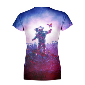 เสื้อยืดพิมพ์ซับลิเมชันสำหรับผู้ชายเสื้อยืดพิมพ์ลาย100% โพลีเอสเตอร์แขนสั้นพิมพ์ลาย - Product Image 6
