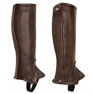 Different Designs Mini <b>Chaps</b> Horse Riding Leather <b>Half</b> <b>Chaps</b> Custom Made Adults Perfect <b>Half</b> <b>Chaps</b> Choice - Product Image 3