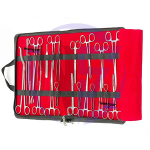 Ensemble d'instruments chirurgicaux vétérinaires Wenquar 22 pièces outils de chirurgie animale en acier inoxydable Kit le plus vendu pour cliniques et vétérinaires - Product Image 5