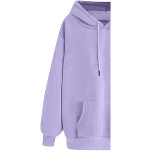 Sudadera de Forro Polar Personalizada para Mujer, Vestido de Invierno, 100% Algodón, Transpirable, Resistente al Viento, Ecológico, con Logotipo Bordado en la Parte Delantera, 360g - Product Image 6