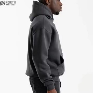 ¡Novedad de 2025! Sudadera con capucha Essentials Duty para hombre, sudadera de gran tamaño de alta calidad para hombre, sudaderas holgadas Unisex de algodón pesado en blanco - Product Image 3