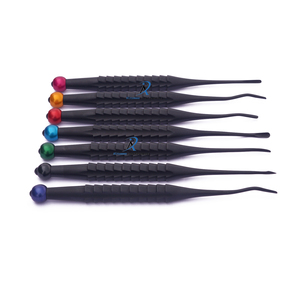 Ensemble PDL dentaire Élévateurs radiculaires à revêtement en céramique Instruments en acier inoxydable pour la séparation des ligaments parodontaux et l'extraction des dents - Product Image 4