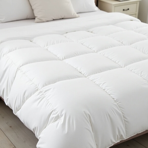 Edredón Ligero de Verano 100% Algodón, Antiplumón, 200 g/m², Relleno Imitación Pluma de Ganso, 200 x 225 cm, Estilo Moderno, Transpirable - Product Image 3