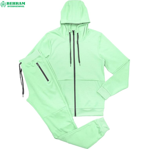 Conjunto Deportivo de Gimnasio Behram International al por Mayor para Hombre, 100% Algodón, Trajes Deportivos con Logotipo Personalizado, Corte Regular, Ropa de Otoño - Product Image 5