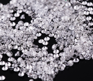 Diamants de laboratoire en vrac authentiques en gros 0,1 carat HPHT, taille Melee, diamants ronds blancs DE VVS synthétiques CVD cultivés en laboratoire à acheter - Product Image 6