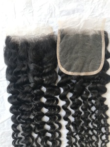 Cheveux vierges brésiliens de la meilleure qualité, closure en dentelle transparente 5x5, fournisseurs et fabricants indiens, prix de gros, ondulations pour femmes - Product Image 5