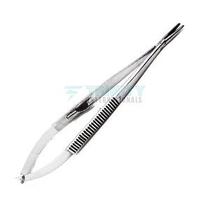 Portaagujas Castroviejo de Alta Calidad, 140 mm, Acero Inoxidable, Juego de Instrumentos Manuales, Certificado CE, Reutilizable, Ligero - Product Image 3