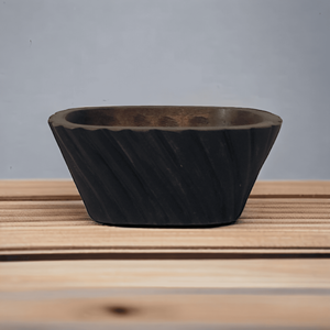 Mini cuenco de mesa de estilo moderno para decoración del hogar, portavelas relleno de cera tallada a mano de madera de Mango Natural negro para Decoración - Product Image 4