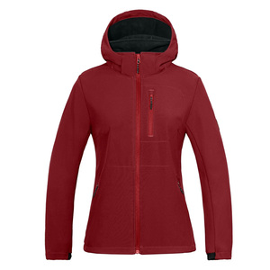 Chaqueta de esquí para mujer personalizada de proveedor OEM con impresión de logotipo de carcasa impermeable de ajuste transpirable y marca de etiqueta privada - Product Image 1