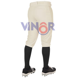 สินค้าขายดี กางเกงเบสบอลผู้ชายแบบเรียบ แห้งเร็ว ระบายอากาศได้ดี กางเกงเบสบอลสั่งทำพิเศษสำหรับผู้ชาย ราคาขายส่ง - Product Image 2