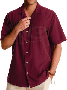 Camisa de Manga Corta de Franela Informal para Hombre 2025, Ligera y Transpirable, Ropa de Playa para Clima Cálido - Product Image 3