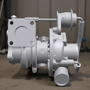 Turbocompresseur 135756181 de remplacement pour moteur diesel Perkins, pièce de machine de construction en métal - Product Image 3
