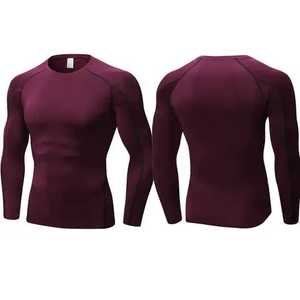 เสื้อรัดรูปผื่นยามผู้ชายแขนยาวชุดฝึกเล่นเซิร์ฟแห้งเร็ว - Product Image 3