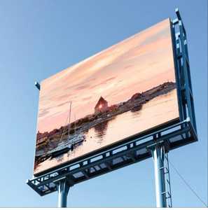 Pared de video LED para exteriores P10 para tiendas minoristas Centros comerciales y educación-Señalización digital que muestra animación y gráficos de texto - Product Image 1