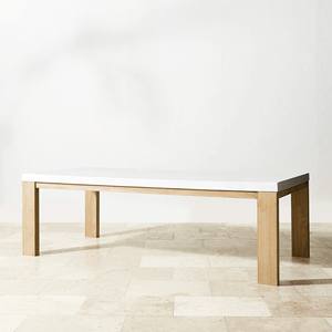 Ensemble de salle à manger moderne de luxe pour jardin et extérieur, meubles en teck - Product Image 2