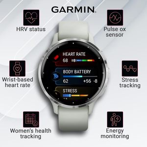 Smartwatch GPS Venu 3S, orologio da 41 mm con Display AMOLED, funzioni avanzate per la salute e il Fitness, - Product Image 5