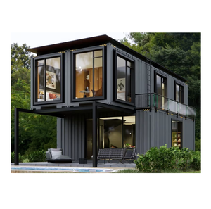 Casa contenedor de lujo pequeña y expandible de alta gama, villa prefabricada de 40 pies. - Product Image 3