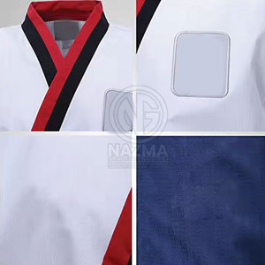 Uniforme de Taekwondo Transpirable Hecho en Pakistán, Precio Razonable, Uniforme de Entrenamiento de Taekwondo, Talla Adulto - Product Image 6