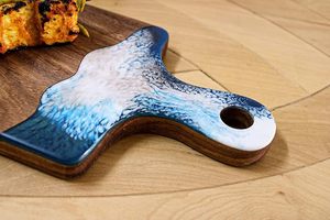 Fournisseur indien Planche à découper en résine unique pour la préparation des repas ou le service de collations disponible dans le monde entier Supply - Product Image 2