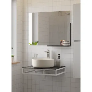 Soporte de encimera HERA 304SS, blanco mate, 60CTF-WH - Product Image 3