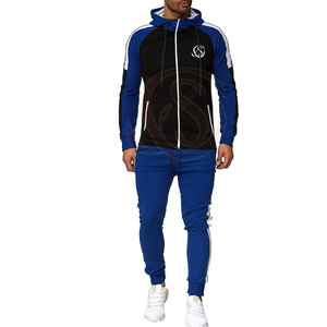 Ensemble de survêtement d'entraînement léger et respirant en coton 100% de haute qualité, fabriqué au Pakistan, avec capuche, design 2 en 1, pour hommes - Product Image 2