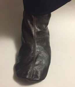 Chaussettes en cuir Halal Sunnah Khuff Islamique Thermique Chaud Respirant Antidérapant Chaussures Tailles Personnalisées - Product Image 2