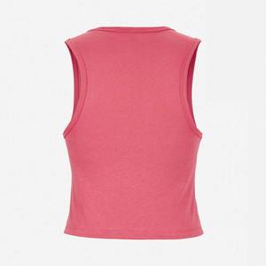 Wholesale Price Women Tank Tops Cropped Athletic Casual Sleeveless Round Neck New Arrival Ladies Quality Tank Top Private Label - Product Image 4