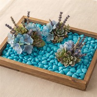 Dragées en forme de cœur bleues en gros, bonbons en vrac, confiseries colorées délicieuses, cadeaux pour mariage et fêtes, commande minimum 1 kg