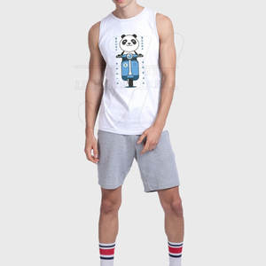 Logo personnalisé Gym débardeurs pour hommes Offre Spéciale respirant coton Fitness Stringer décontracté été formation imprimer sans manches vêtements de sport - Product Image 3